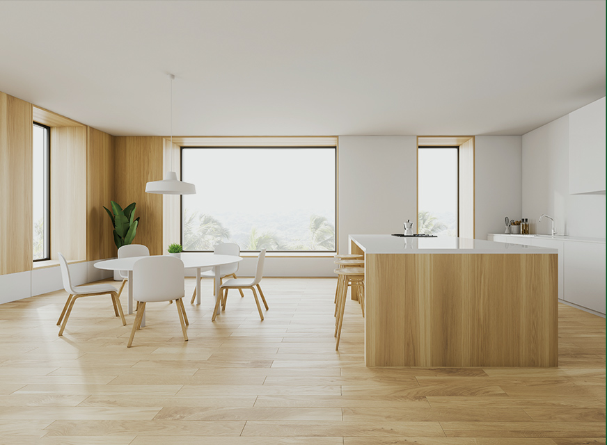 Tasarlanmış ahşap döşeme